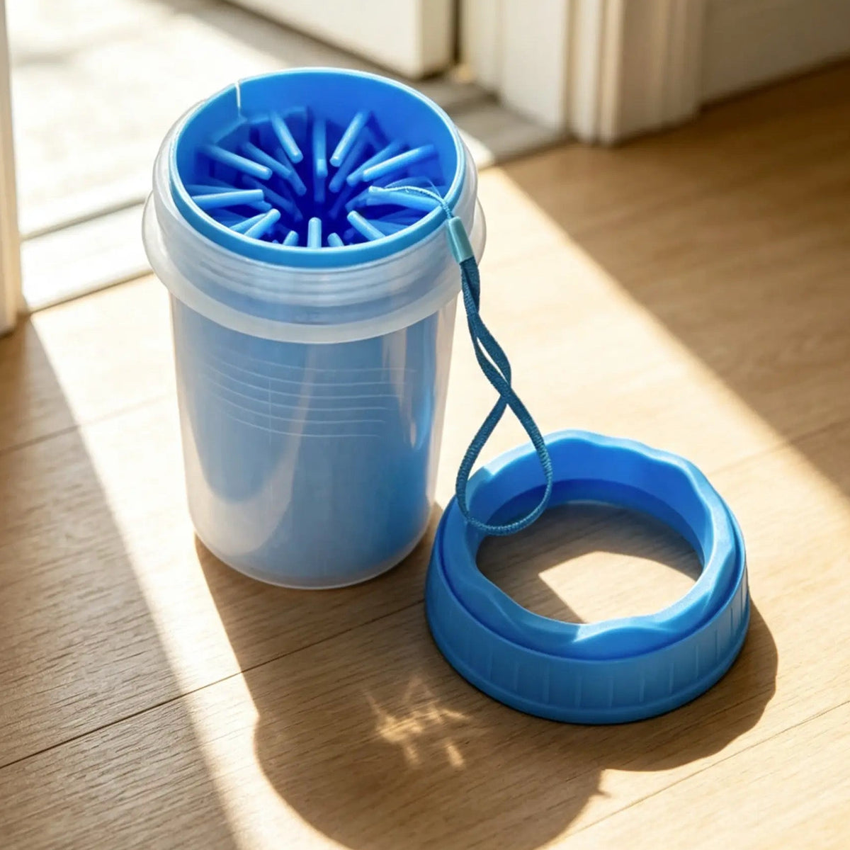 Pahar Curatare Labute Caini Roz, Peri Silicon Moi, Practic si Usor de Folosit - UrbanPetShop